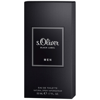 S. Oliver Black label man eau de toilette