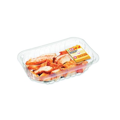 Huismerk pluim gegrilde kipreepjes pittig