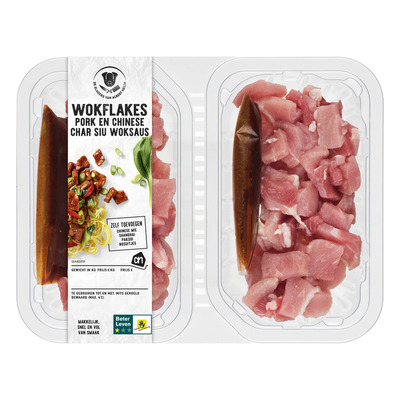 Huismerk Pork & Chinese char siu woksaus