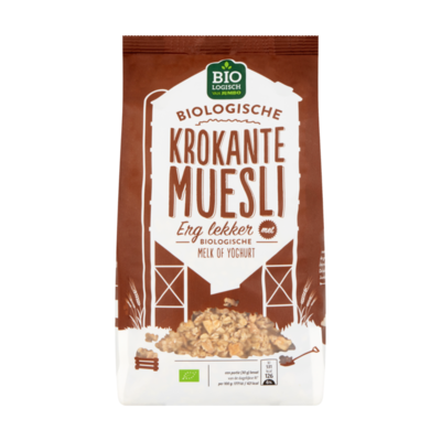 Huismerk Biologische Krokante Muesli