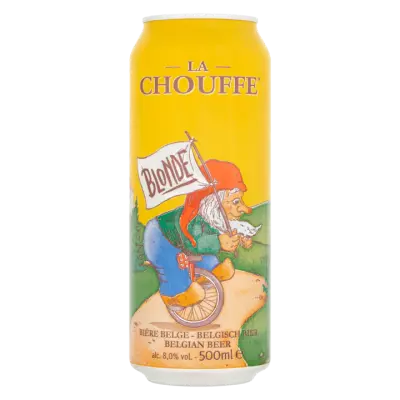 La Chouffe Blonde Belgisch Bier Blik