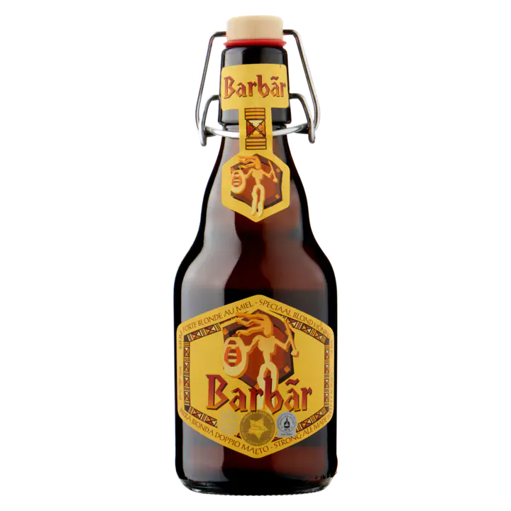 Barbãr Speciaal Blond Honing Bier Fles