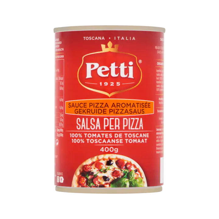 Petti Gekruide Pizzasaus
