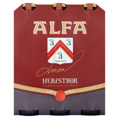 Alfa Herfstbok 6 x 30 cl
