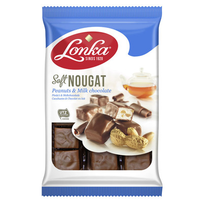 Lonka Soft nougat pinda melk