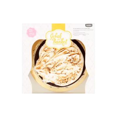 Huismerk Gebak en Banket Stracciatella Chocolade Taart