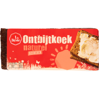 Huismerk Ontbijtkoek volkoren gesneden
