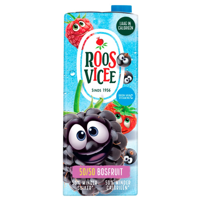 Roosvicee 50/50 Bosfruit 1,5 L