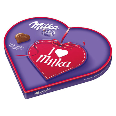 Milka I love Milka hart