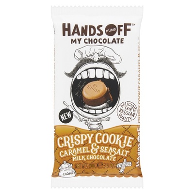 Hands Off My Chocolate crispy cookie