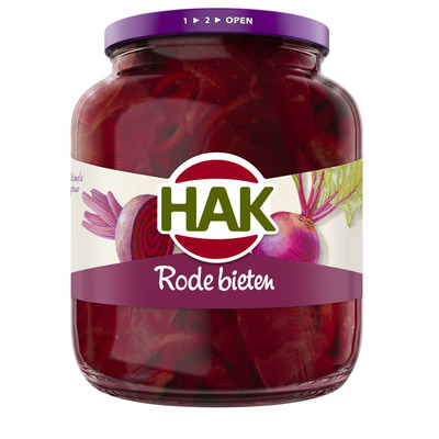 Hak Rode bieten schijven zoetzuur