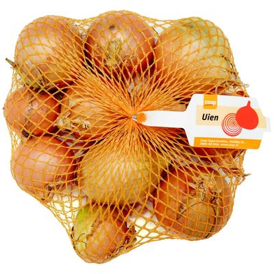 Huismerk Uien Verpakt