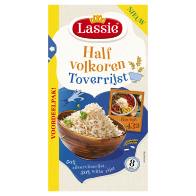 Lassie Half Volkoren Toverrijst Voordeelpak