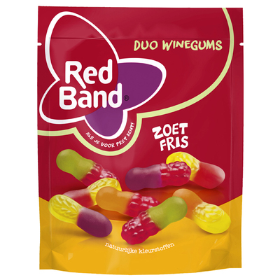 Red Band Winegums zoet fris