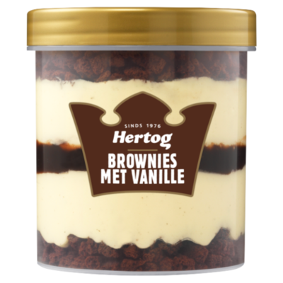 Hertog Brownie vanille