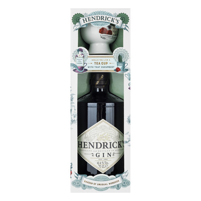 Hendrick's Gin met teacup