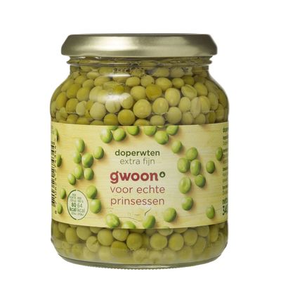 G'woon Doperwten Extra Fijn