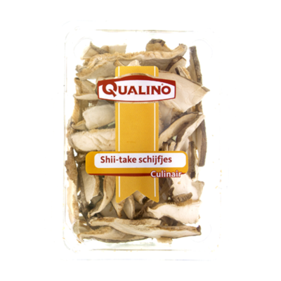 Qualino Shii-take schijfjes gedroogd
