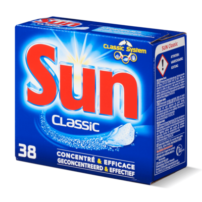 Sun vaatwastabletten classic 38 stuks