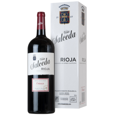 Vina Salceda Crianza Magnum 2015 Giftpack 150CL