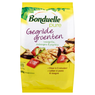 Bonduelle Pure Gegrilde Groenten Courgette, Aubergine & Paprika 400 g