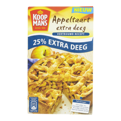 Koopmans Appeltaart extra deeg