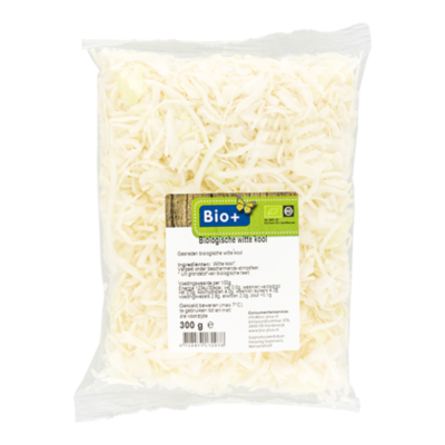 Bio+ witte kool gesneden biologisch