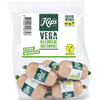 Kips Kleintje vega smeerworst
