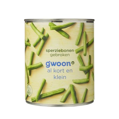 G'woon Sperziebonen Gebroken