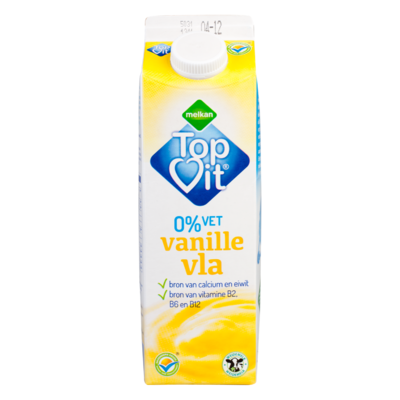 Topvit Vanillevla 0% vet