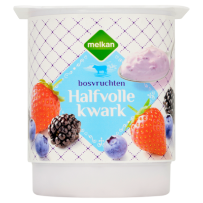 Huismerk Halfvolle kwark bosvruchten