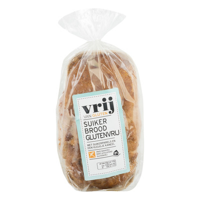 Huismerk Vrij van gluten suikerbrood