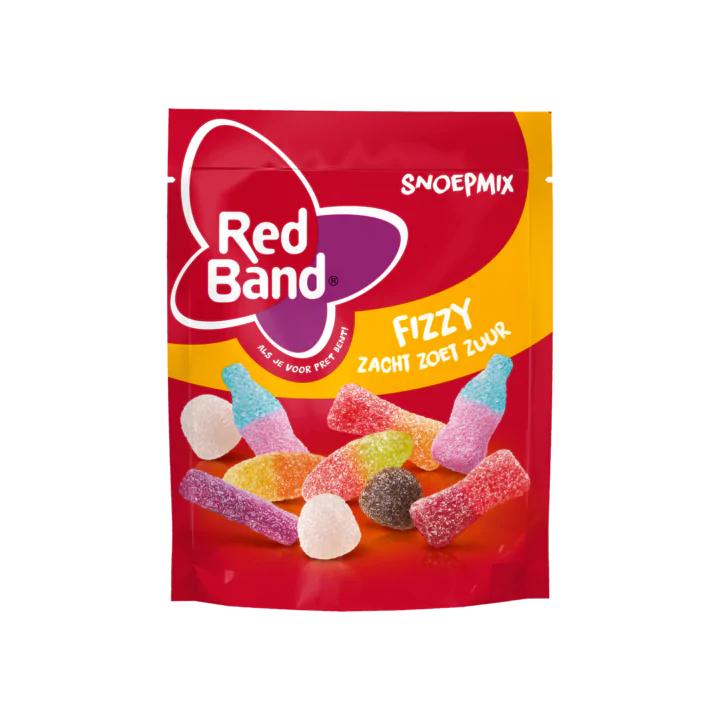 Red Band Snoepmix Fizzy Zacht Zoet Zuur