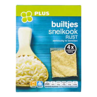Huismerk Snelkookrijst builtjes