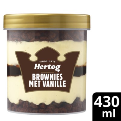 Hertog Brownie vanille