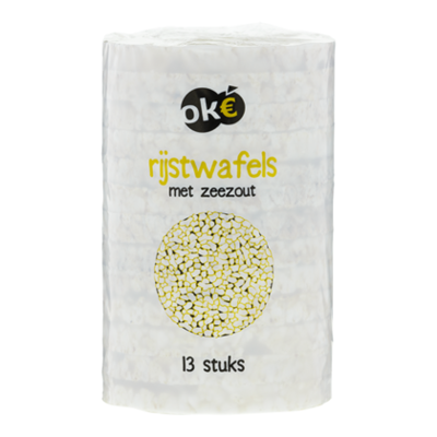 Budget Huismerk Rijstwafels zeezout