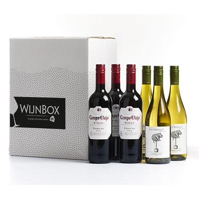 Huismerk Gourmetwijnbox