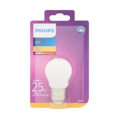 Philips LED Warm White 2.2W E