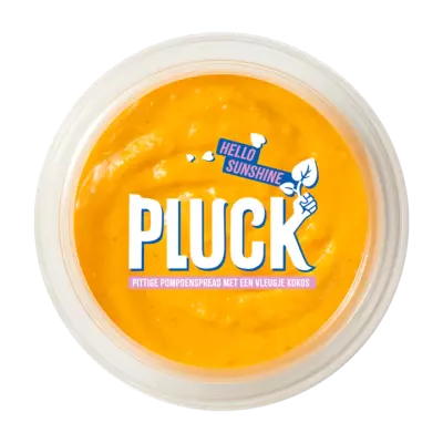 Pluck Pittige Pompoenspread met Kokos
