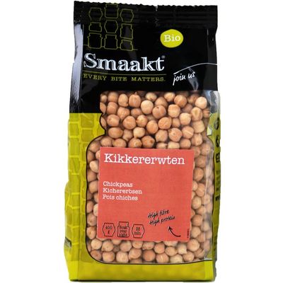 Smaakt Kikkererwten bio