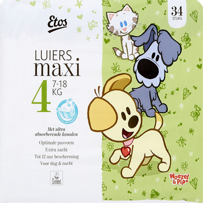 Huismerk Luiers maxi 4