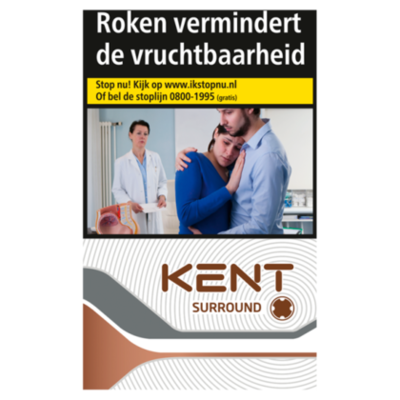 Kent Sigaretten Surround Silver 100's