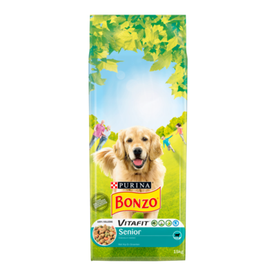 Bonzo Vitafit Senior met Kip en Groenten