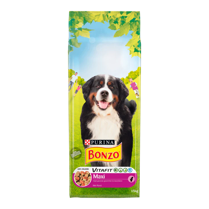 Bonzo Vitafit Maxi met Rund