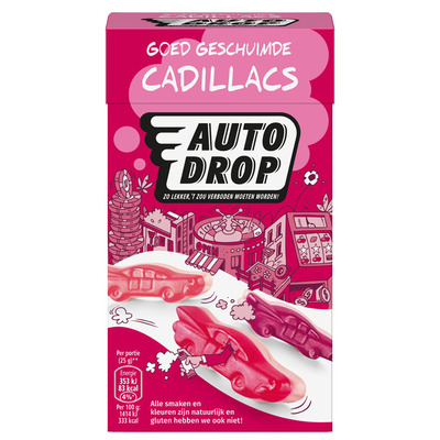 Autodrop Goed geschuimde cadillacs