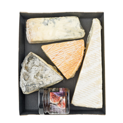 Huismerk Kaasplateau luxe met vijgenconfiture