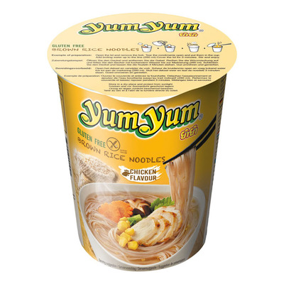 Yum Yum Kip instant glutenvrij instant noedels