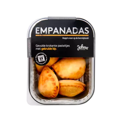 Johma Empanadas Gevulde Krokante Pasteitjes met Gekruide Kip