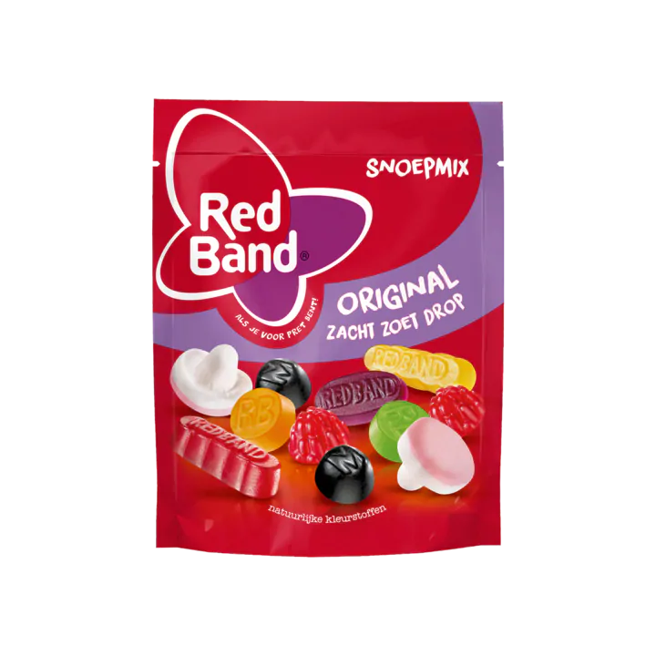 Red Band Snoepmix Original Zacht Zoet Drop
