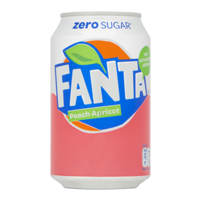 Fanta Peach Apricot Zero Sugar